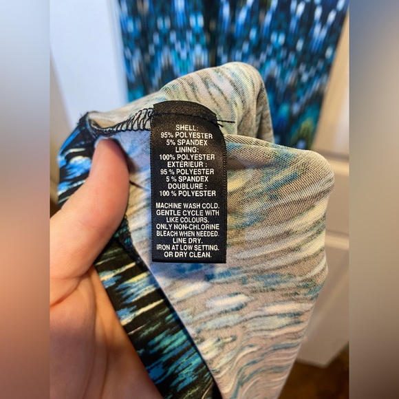 BLACK Saks Fifth Avenue Maxi Dress Size Small - Picture 8 of 9